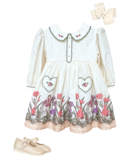 【DEAR GG】長袖/Lynette Dress