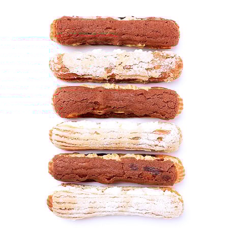 【4月28日週発送分 予約販売】季節のケーキ エクレア 4個入（簡易包装）