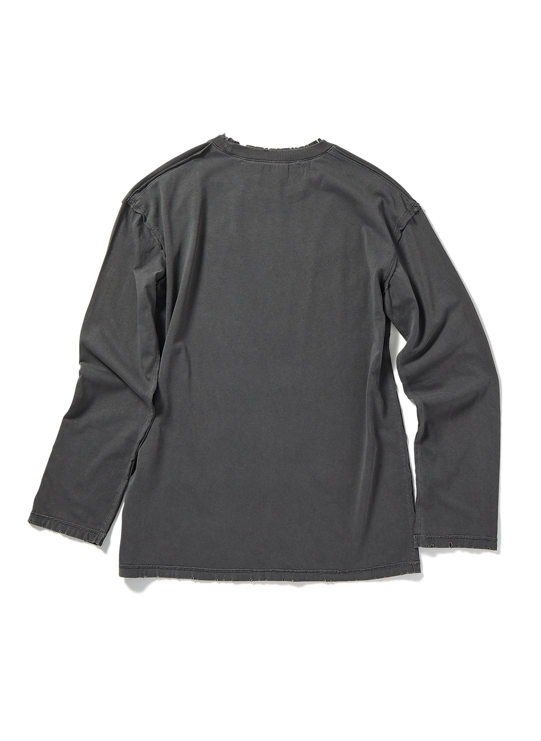 main story Long Tee Grey Melange 8y タグ付き ZTMY SPORTS High Neck Long Tee (Gray) - ZUTOMAYO MART