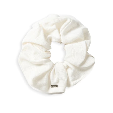 Cozy Texture Scrunchie (WHT)