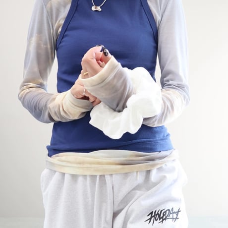 Cozy Texture Scrunchie (WHT)