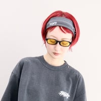 Pierced Sweatshirt Headband (GRY)