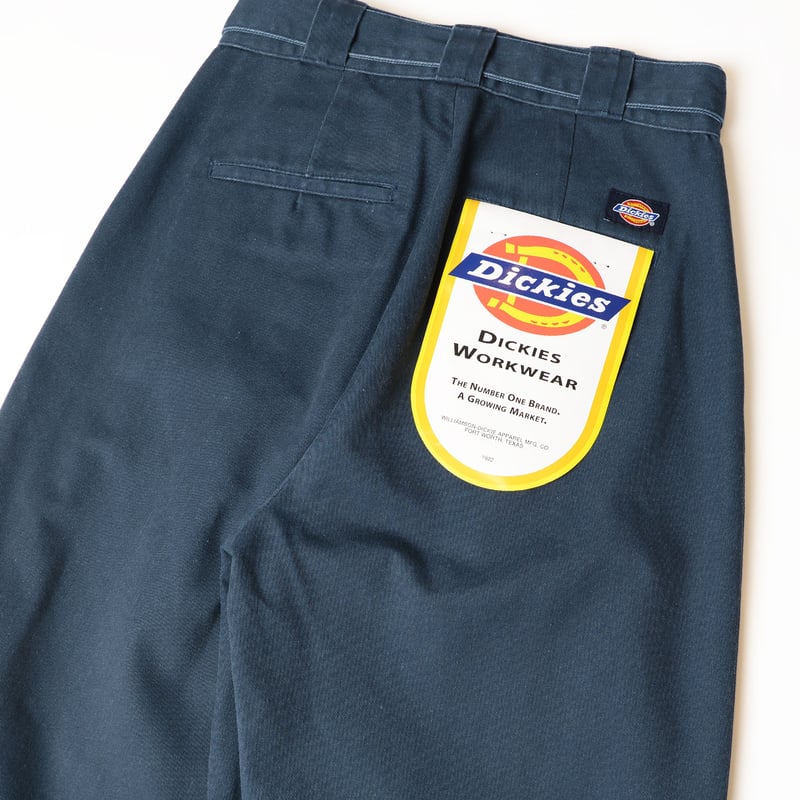 DICKIES BELTED 2TUCK PANTS (NAVY) | Tavy STORE