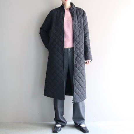 OTTER -quilting coat-  (Black)