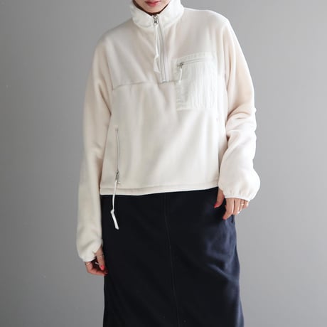 Polartec fleese pullover (IVORY)