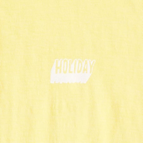 RINGER T-SHIRT  -  yellow