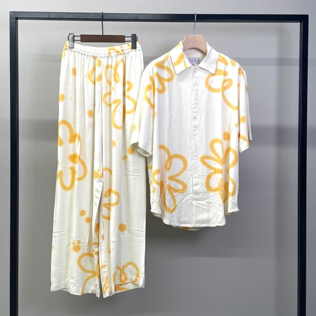 SUMMER NIGHT PYJAMA -ORANGE POPPY-