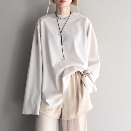 Big Sleeve Long Tee (Smoke)