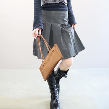 Rectangulo Pockets Bag (BROWN)