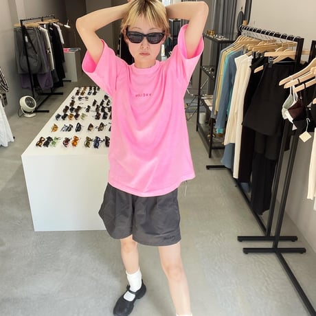 SUPER FINE DRY S/S T-SHIRT / CLOWN (PINK)