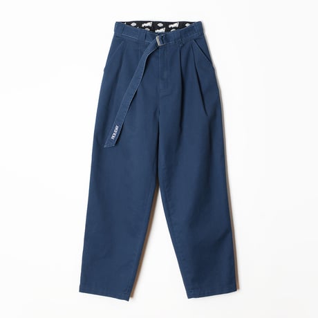 DICKIES BELTED 2TUCK PANTS (NAVY)