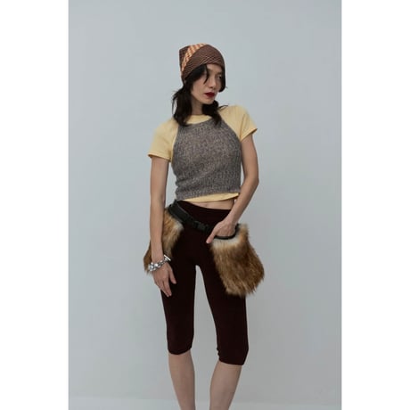 Double Craft Fur Bag