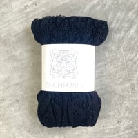 Wholegarment lace socks (Black)