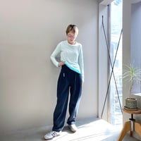 DICKIES BELTED 2TUCK PANTS (NAVY)