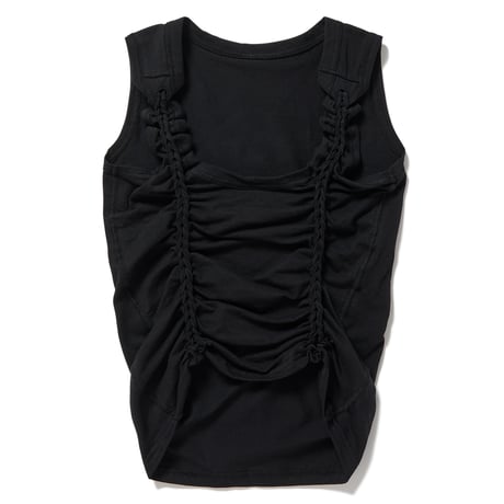 Braid Tank-top  (Black)