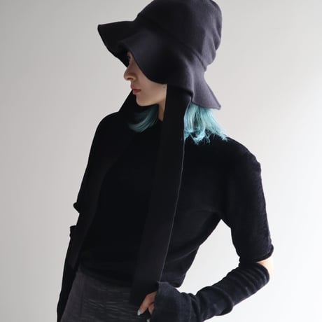 Knit Hat  (Black)