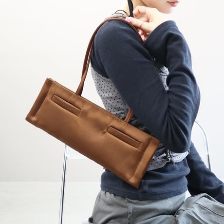 Rectangulo Pockets Bag (BROWN)
