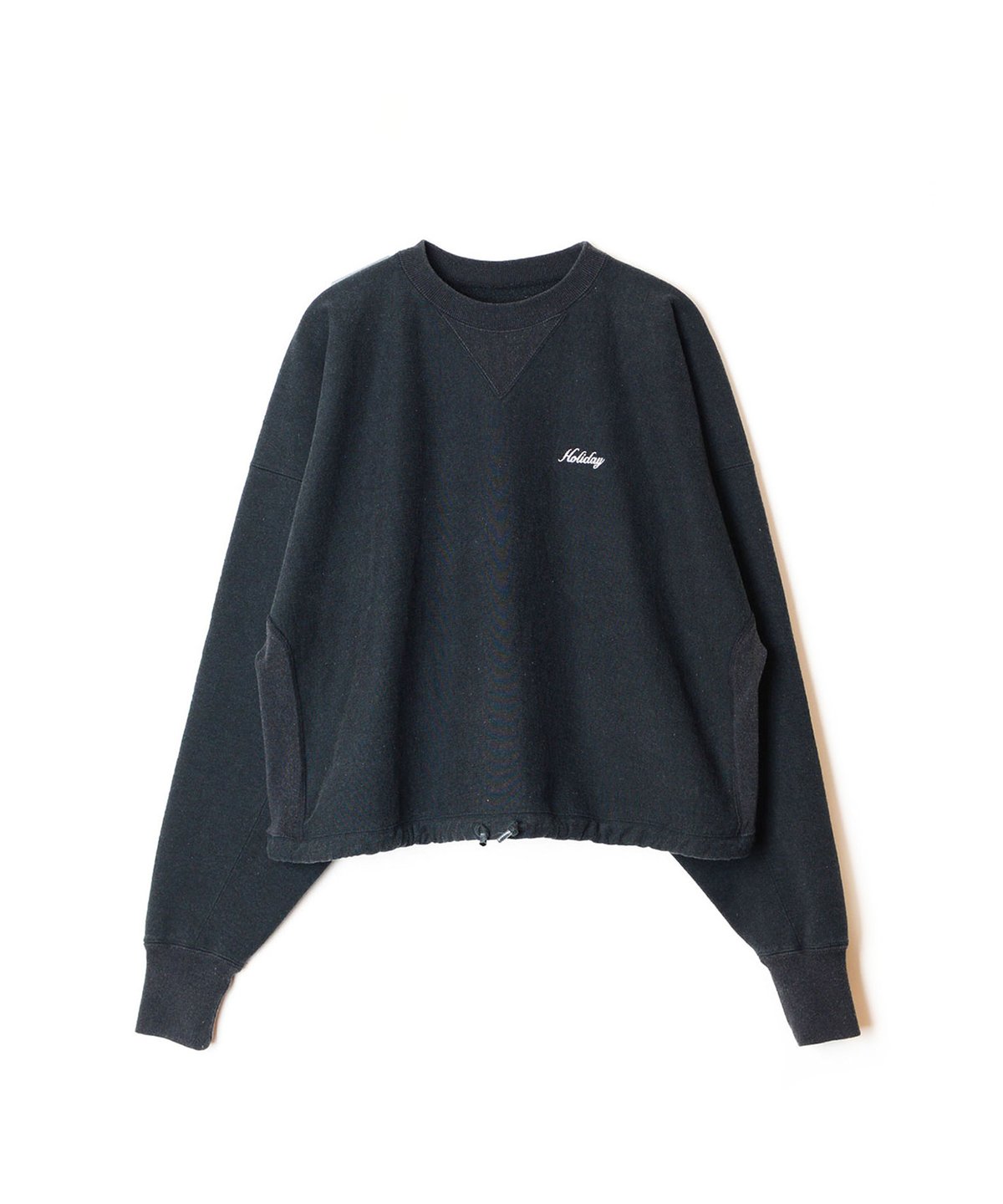 ULTRA HEAVY SWEAT CREW-NECK TOPS（BLK） | Tavy S