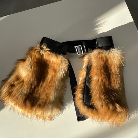 Double Craft Fur Bag
