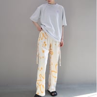 ORANGE POPPY DOUBLE DREWSTRINGS PANTS