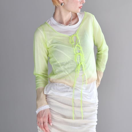 タグ付きOPEN SESAME CLUB sorbet 2way tops sorbet 2way