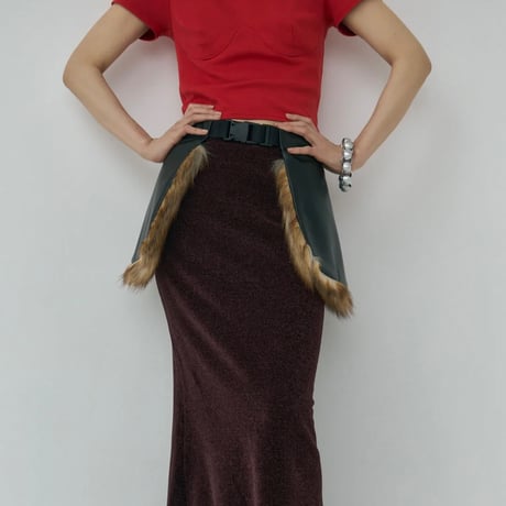 Double Craft Fur Bag