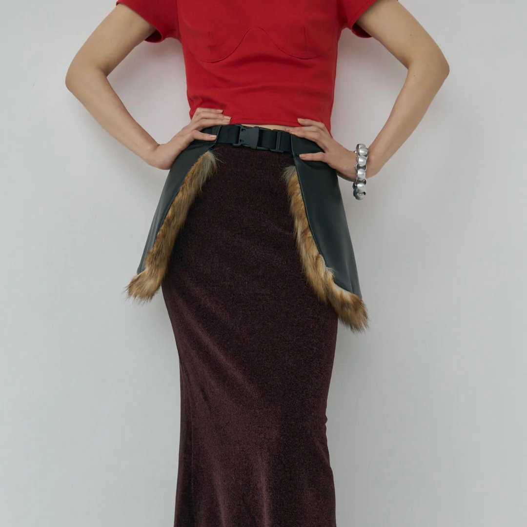 Double Craft Fur Bag | Tavy STORE