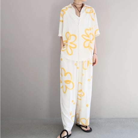 SUMMER NIGHT PYJAMA -ORANGE POPPY-