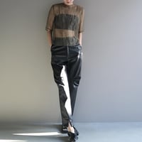 FRONT TUCK PANTS (BLK)