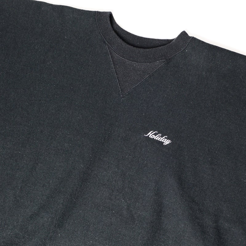 トップス ULTRA HEAVY SWEAT CREW / Holiday ULTRA HEAVY SWEAT CREW-NECK TOPS（BLK） | Tavy S