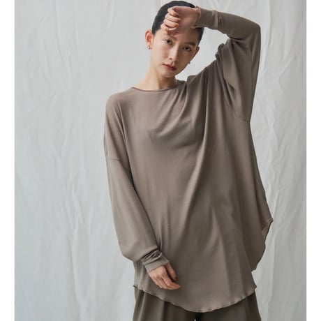 Sheer Rib Top (mocha)