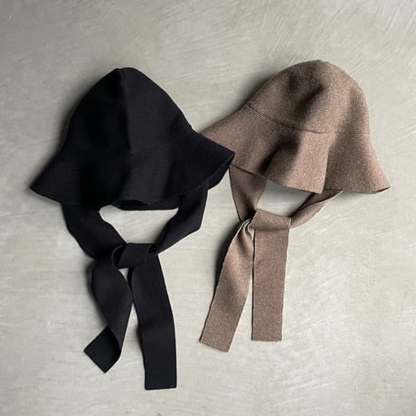 Knit Hat  (Black)