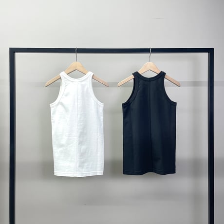 AMERICAN SLEEVE TANK TOP ( WHT / INK BLUE / GRAPHITE )