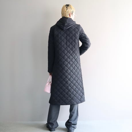 OTTER -quilting coat-  (Black)