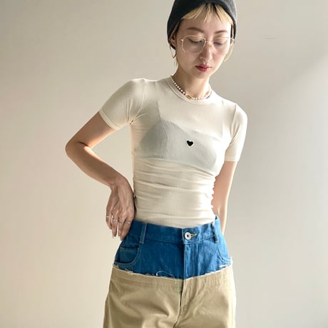HEART SHORT SLEEVE