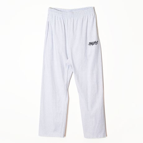 SUPER FINE DRY DAMAGE WIDE PANTS (GRY)