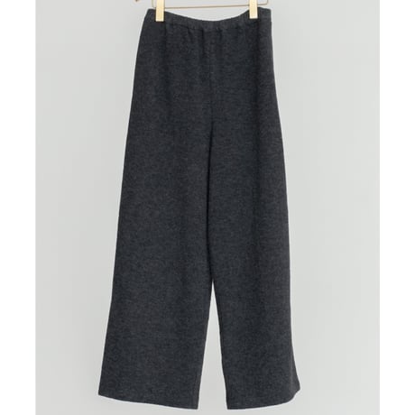 WOOL BOUCLE PAJAMA PANTS