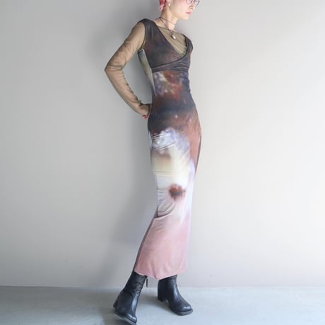 MADDI -Long reversible dress