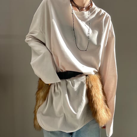 Double Craft Fur Bag
