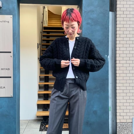 CASS CARDIGAN (BLK)