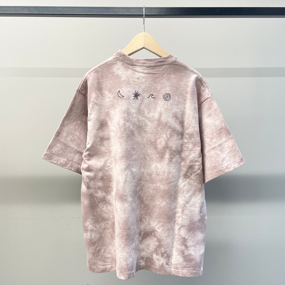 salsation ウェアーVTシャツ BROWN Tie-dye Dark Brown Tie-Dye Crew-neck T-shirts for Men | Lookastic