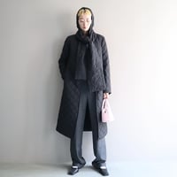 OTTER -quilting coat-  (Black)