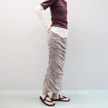 Gather Skirt (Mocha)