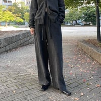 WOOL BOUCLE PAJAMA PANTS