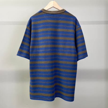 Pile Border Pocket Tee (NAVY)