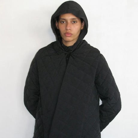 OTTER -quilting coat-  (Black)