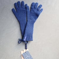PETER - knit gloves (Soft BLUE)