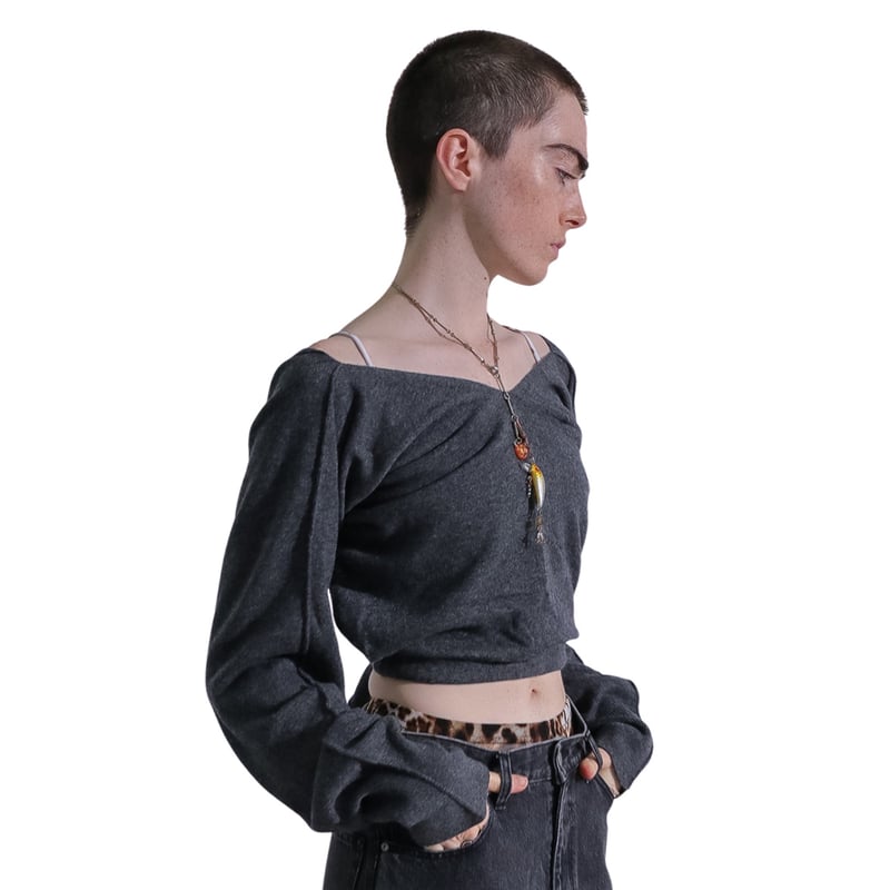 トップス PERVERZE Multiple Knit / Black Multiple Knit Sleeve | Tavy STORE