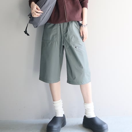 NEW BAGGY SHORTS (ASH-GREEN)