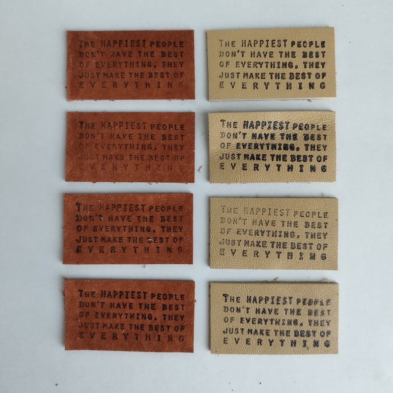 本革タグ 小さいタグ№5 | タグ屋ヤスオ